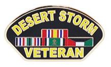 DESERT STORM VETERAN KUWAIT PIN