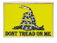 DONT TREAD ON ME PIN