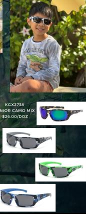 JUNIOR XLoop CAMO SUNGLASSES ASSORTED