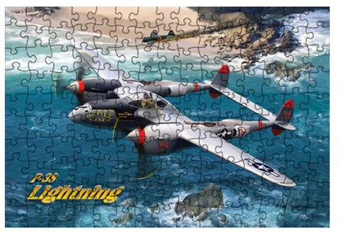Mini Classic Flight P51 Mustang, P38 Puzzles