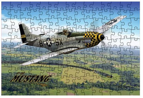 Mini Classic Flight P51 Mustang, P38 Puzzles
