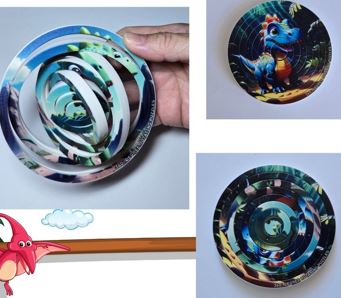 ROUND ROTATING MAZE ASSORTED