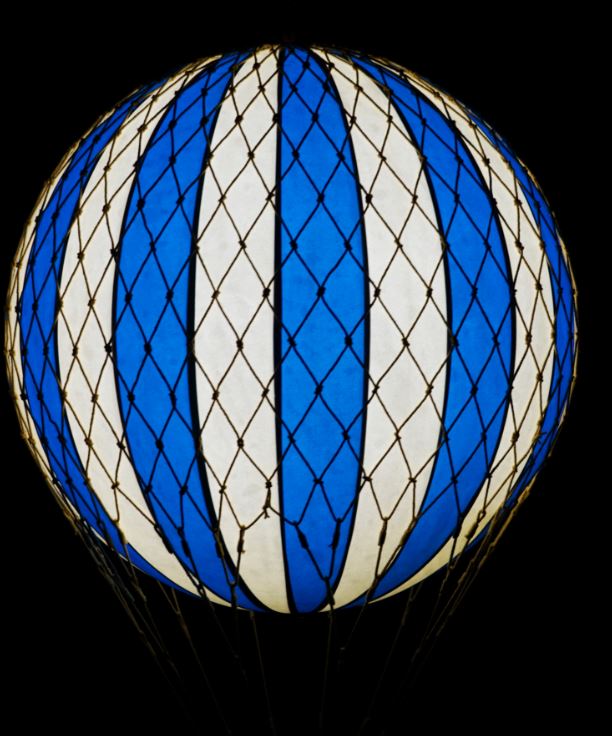 ROYAL AERO LED, BLUE   W/Remote Control