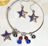 USA  Treasure Bangle - USA Star