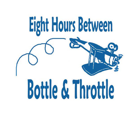 8 Hours Shot Glass