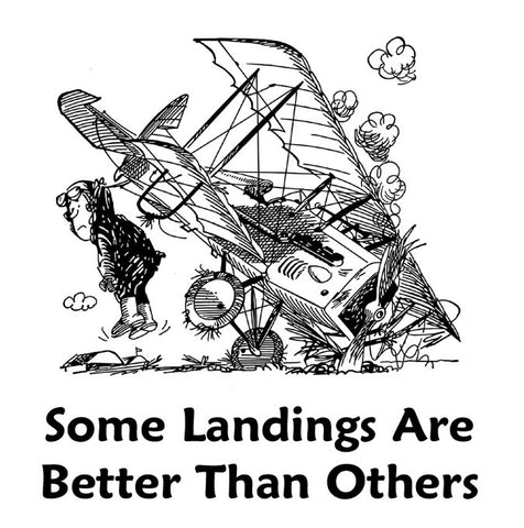 Some Landings Shot Glass