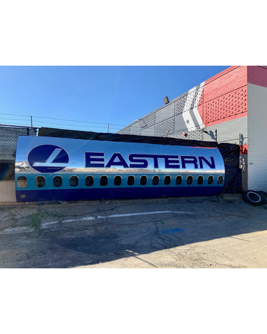 Douglas DC-9-Polished Eastern Air Lines Plane Tag