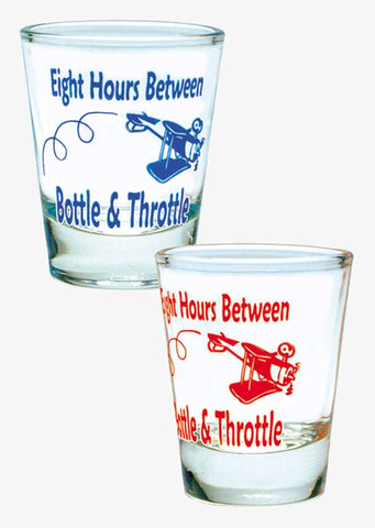 8 Hours Shot Glass