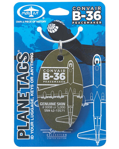 Convair B-36 Peacemaker Plane Tag