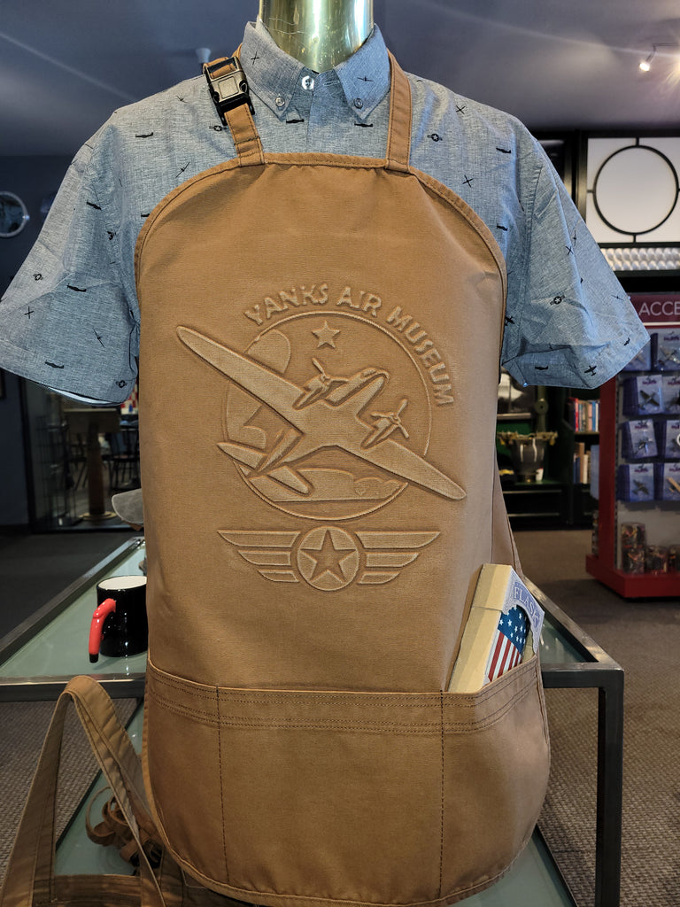 Yanks Embossed Denim Apron 100% Cotton