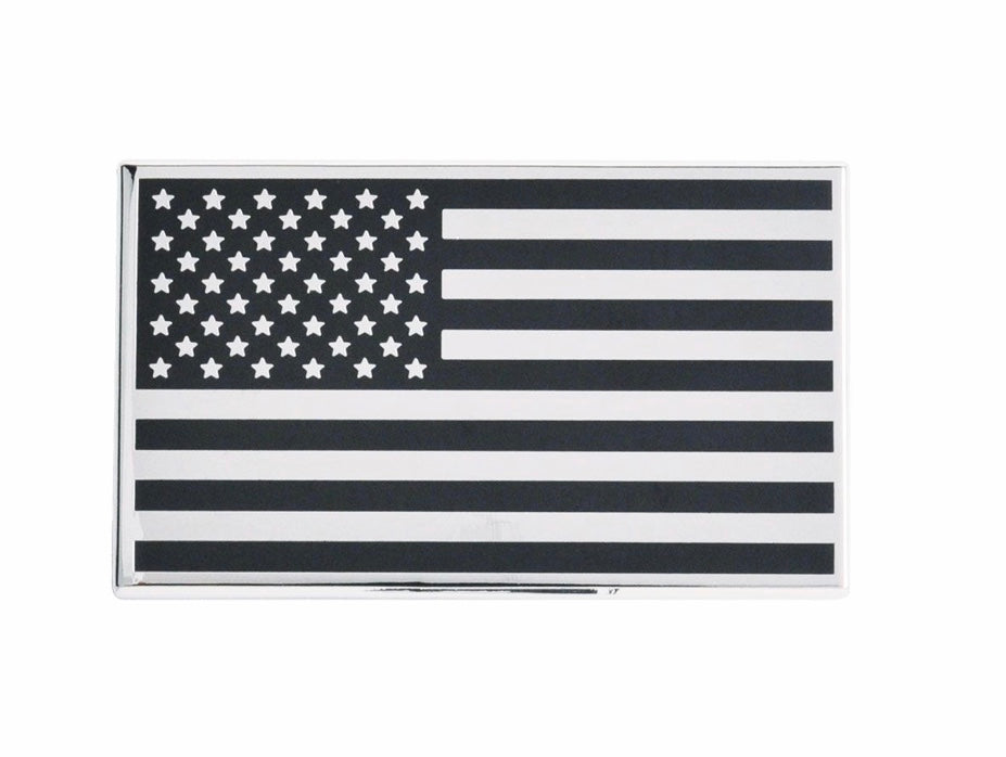 American Flag Car Emblem