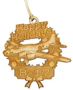 Laser Cut Wooden Aircraft Ornaments