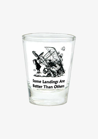 Some Landings Shot Glass