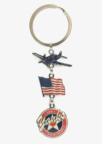 Yanks Dangle Keychain