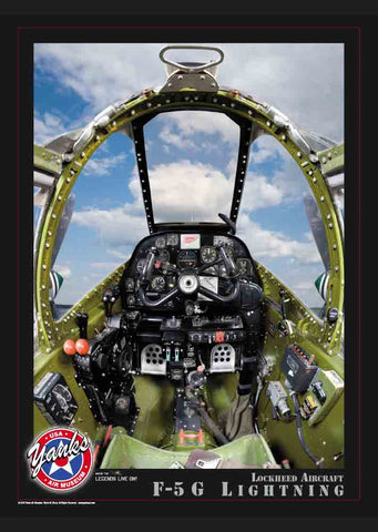 Yanks Aircraft Cockpit Poster