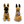 K9 Heroes Belgian Malinois Plush Dog / Brown Vest 