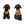 K9 Heroes - Chocolate Lab Plush Dog / Brown Vest 