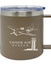 Yanks 15 oz Double Wall Stainless Steel Camper Mug Backpacker Powder Coated Assorted Colors