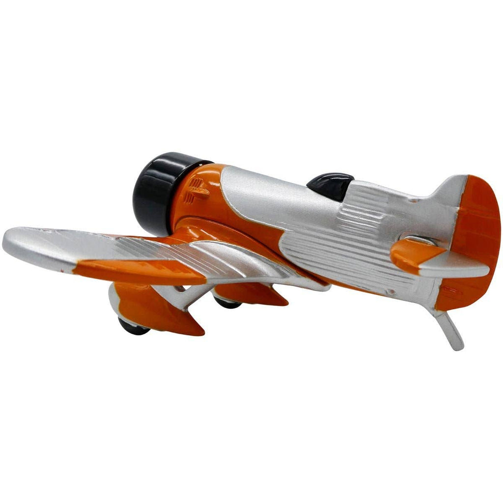 Orange and Silver Gee Bee Desk Clock