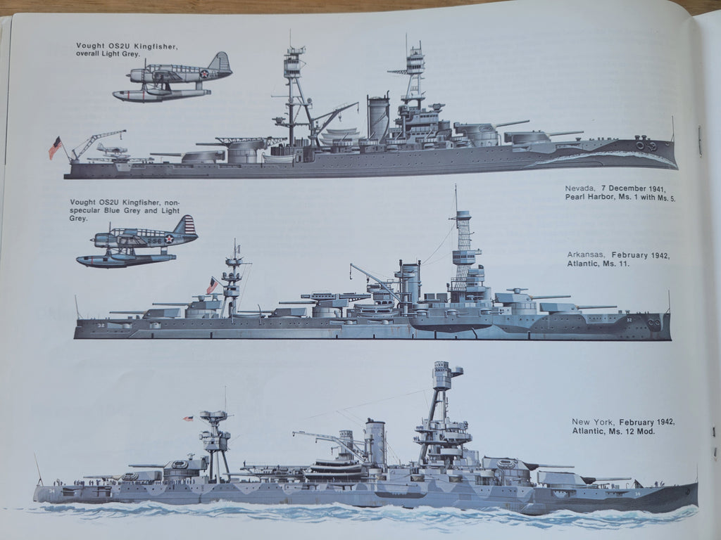 U.S. Battleships in action Part 1 Squadron/Signal Warships #3