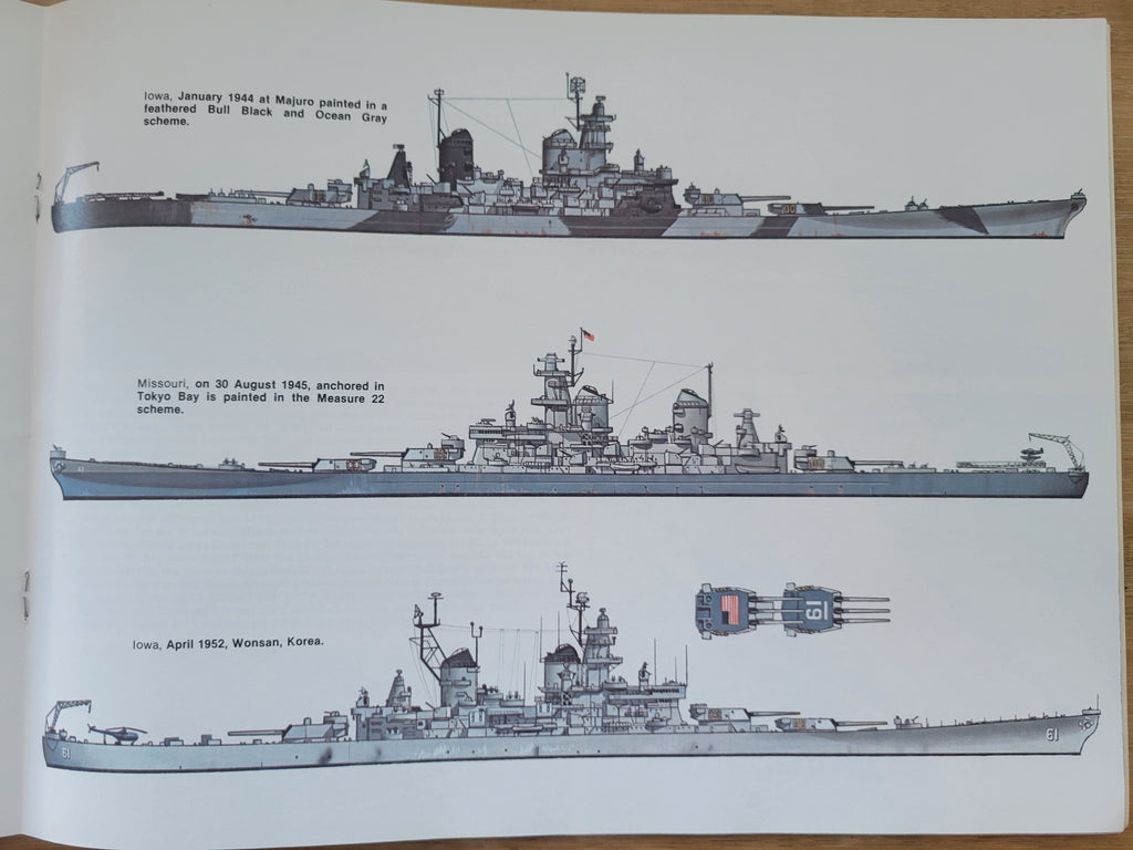 U.S. Battleships in action Warships No. 4 Squadron/Signal