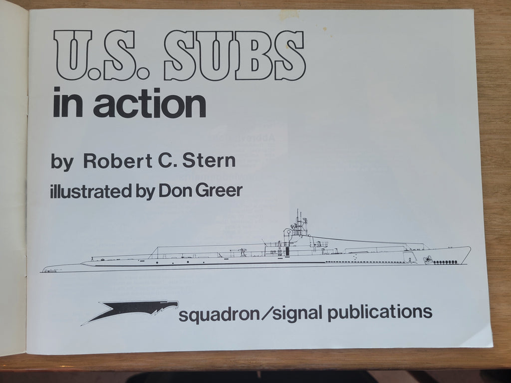 U. S. Subs In Action, Warships No. 2 Squadron/Signal