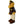 A plush toy bear wearing a military bomber jacket and hat, standing upright.