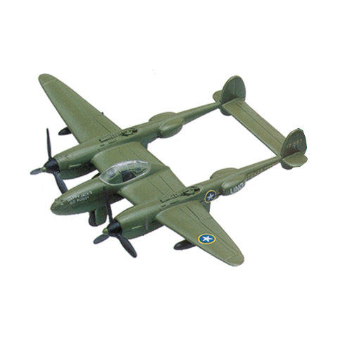 P-38 or F-16 Thunderbird 4.5 Die Cast in Collectors Box Sky Wings