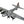 Legends of Flight B-17 Flying Fortress Silver Model Toy