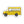 Sticker of a yellow school bus with Snoopy driving, featuring 'Peanuts Worldwide' 