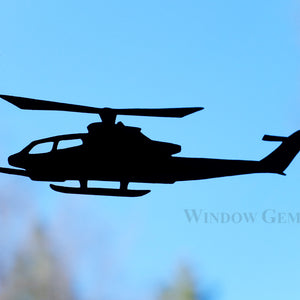 Window Gem Cobra Helicopter
