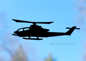 Window Gem Cobra Helicopter