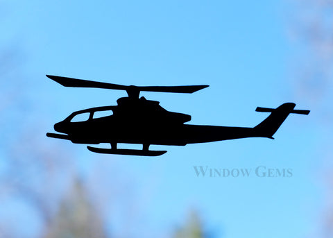 Window Gem Cobra Helicopter