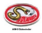 AIM-9 SIDEWINDER PATCH SEW ON