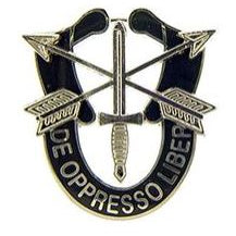 De Oppresso Liber Army Special Forces Pin