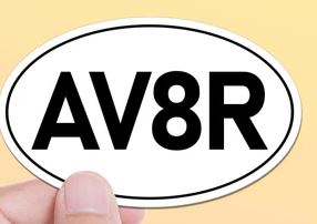 AV8R STICKER