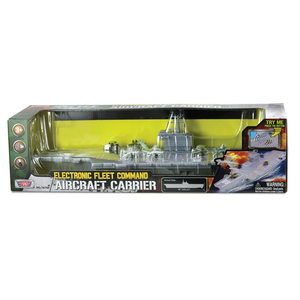 18” Aircraft Carrier Playset with Realistic Sounds