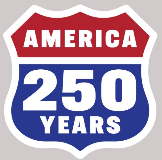 America 250 years Road Sign Sticker