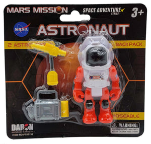 Mars Mission Astronaut With Tools