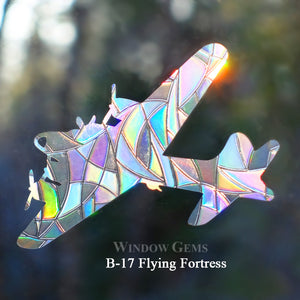Window Gem B-17 Flying Fortress Prismatic