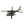 An olive green toy helicopter with black rotors and a Union Jack flag decal on the nose, isolated on a white background.