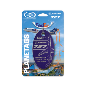 Plane Tags Boeing 727 Fed Ex
