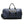 A navy-colored Boeing duffle bag with a logo on the front, featuring adjustable shoulder straps and webbing details.
