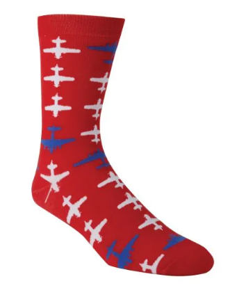 B-17 BOMBER ESCORT SOCKS