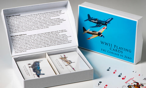 Playing Cards -WWII F4U Corsair vs Zero