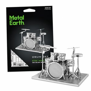 metal earth drum set model