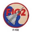 F-102 PATCH SEW ON