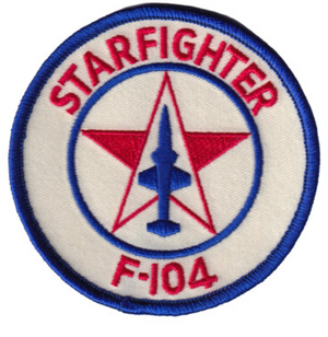 F-104 PATCH SEW ON