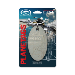 F-16A Fighting Falcon  Moto Art Plane Tags 