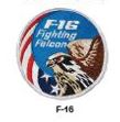 F-16 PATCH SEW ON